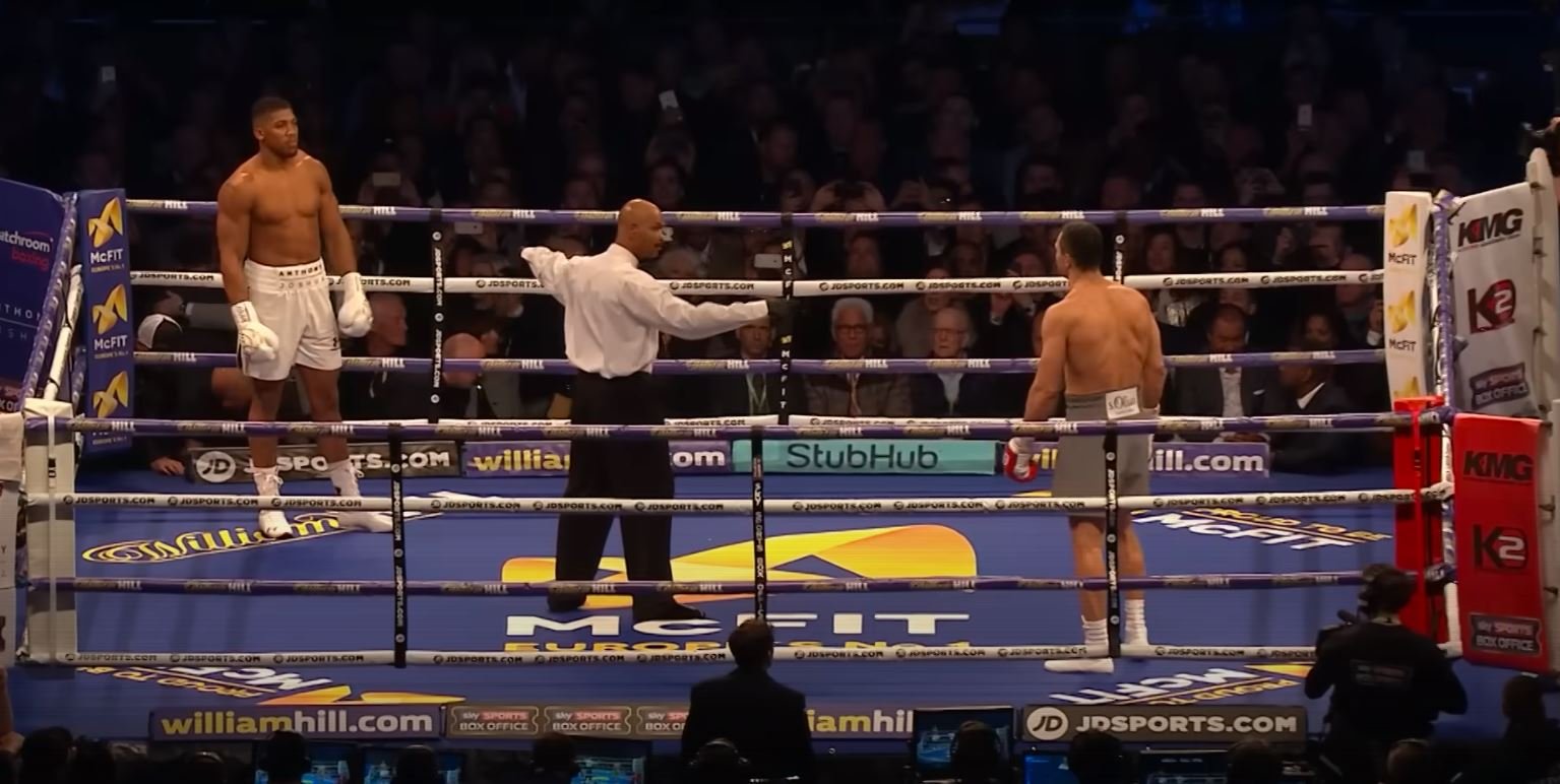 Anthony Joshua vs Wladimir Klitschko Fight In Play After Fury Withdrawal 2 Anthony Joshua vs Wladimir Klitschko