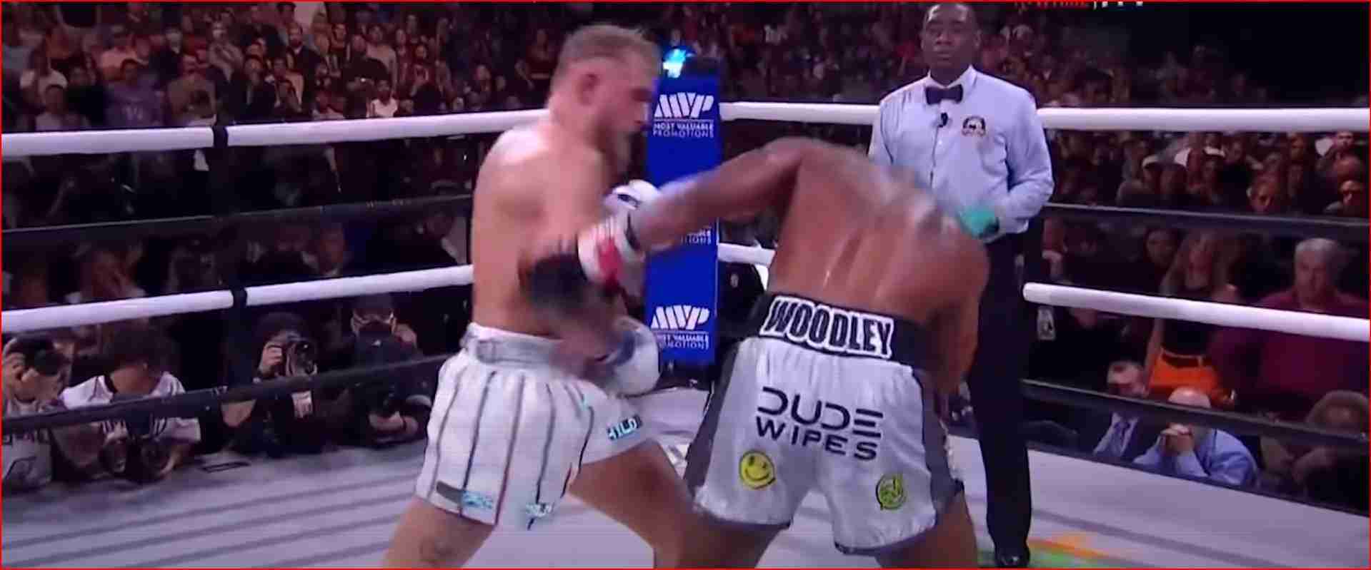 Jake Paul Reacts To Knocking Out Tyron Woodley