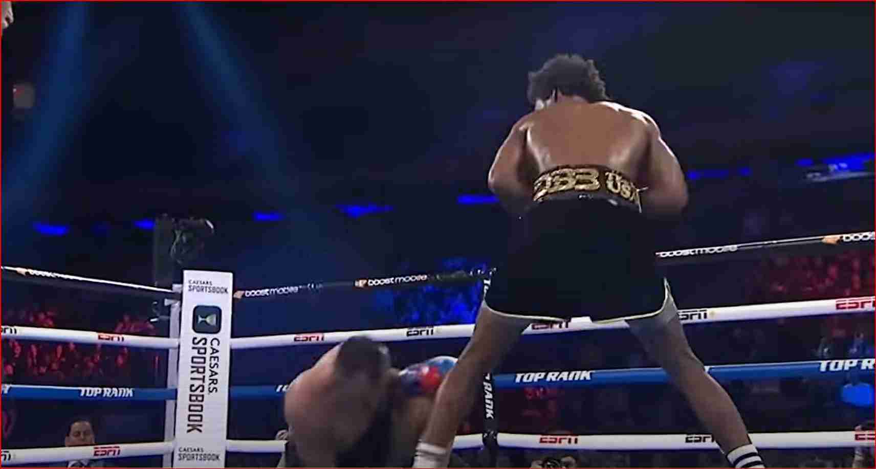 Keyshawn Davis of Team USA Scores Brutal Knockout Win