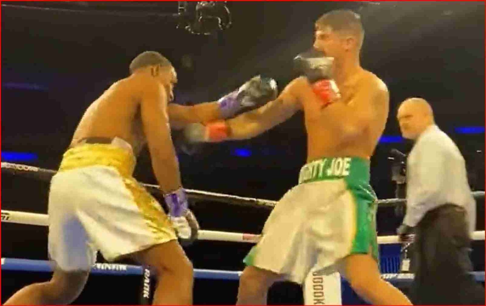 Watch: Mighty Joe Ward Produces Round 1 Knockout 2 Mighty Joe Ward Scores Knockout Off The Back Foot