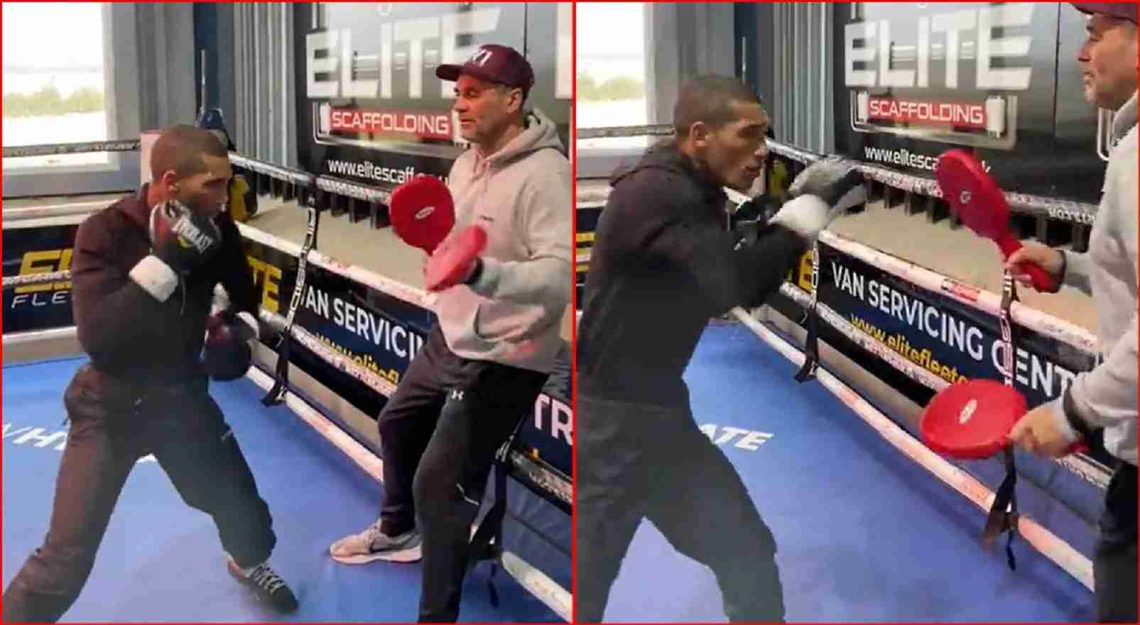 Son Of Boxing Legend Shows Off Blistering Speed