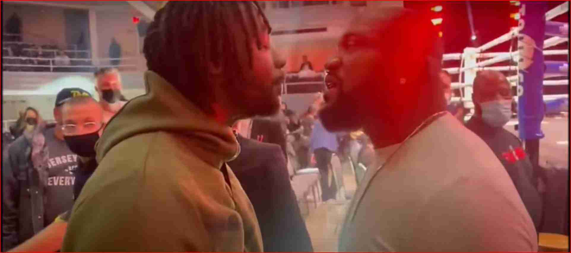 Watch: Son Of Heavyweight Champion and UFC Champion Confrontation