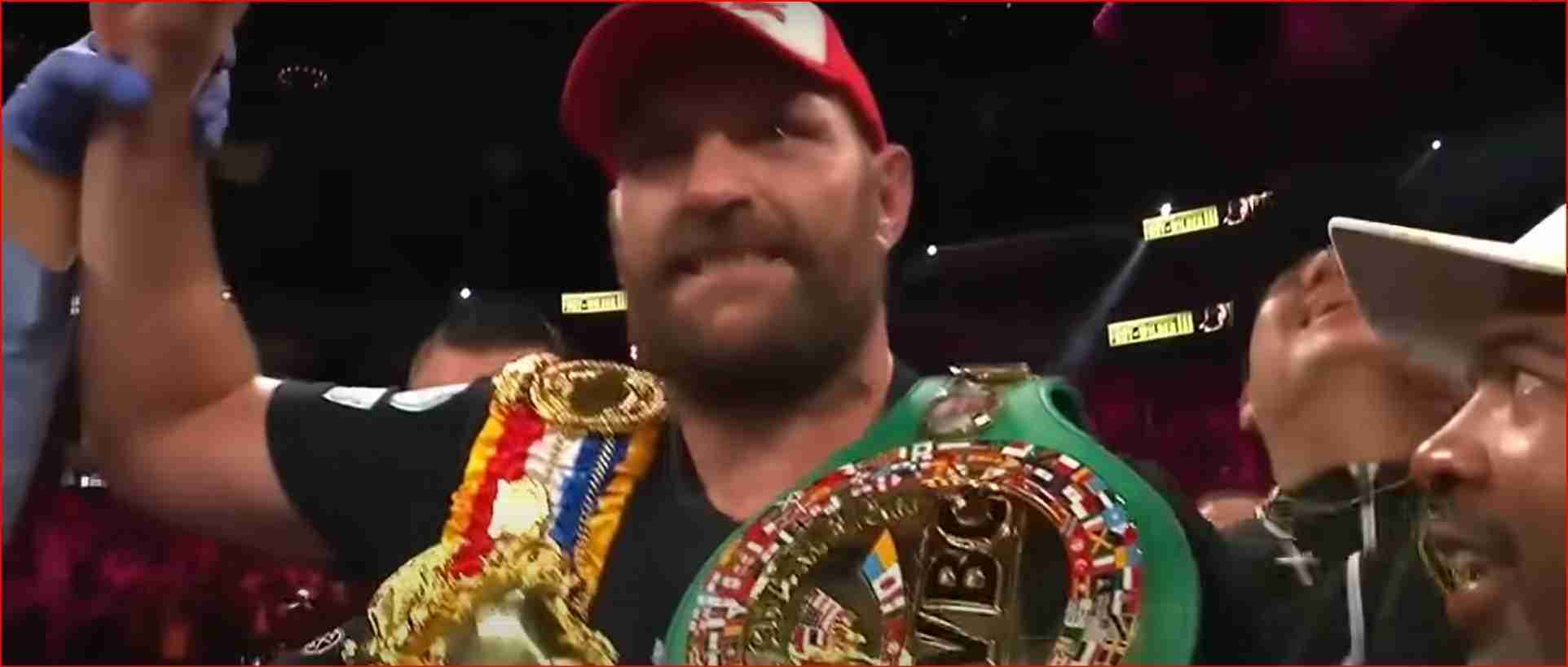 Tyson Fury Reveals Five Man 2022 Hitlist