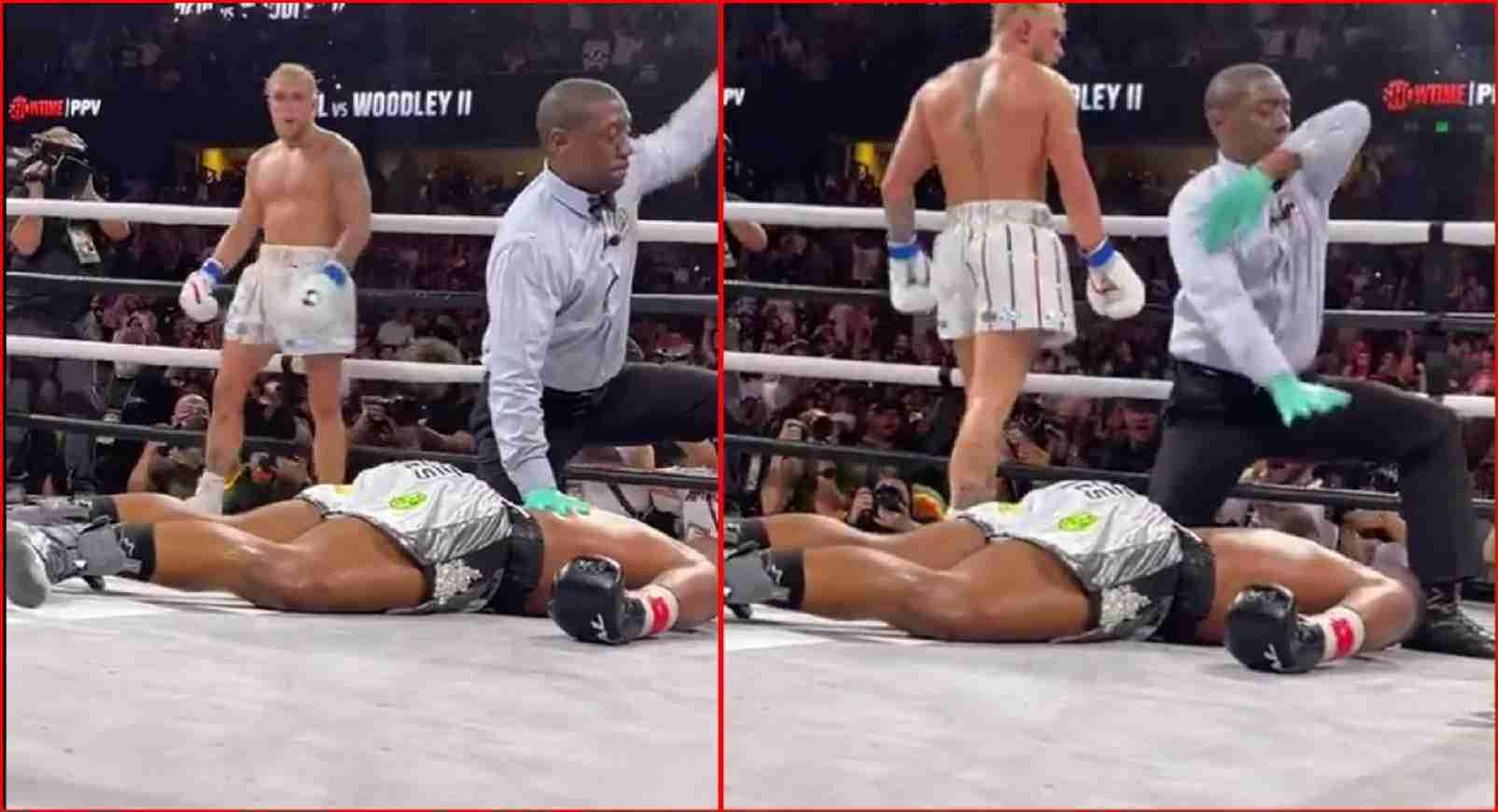 Watch: Ringside Angle Of Jake Paul Knockout That Stunned Boxing World