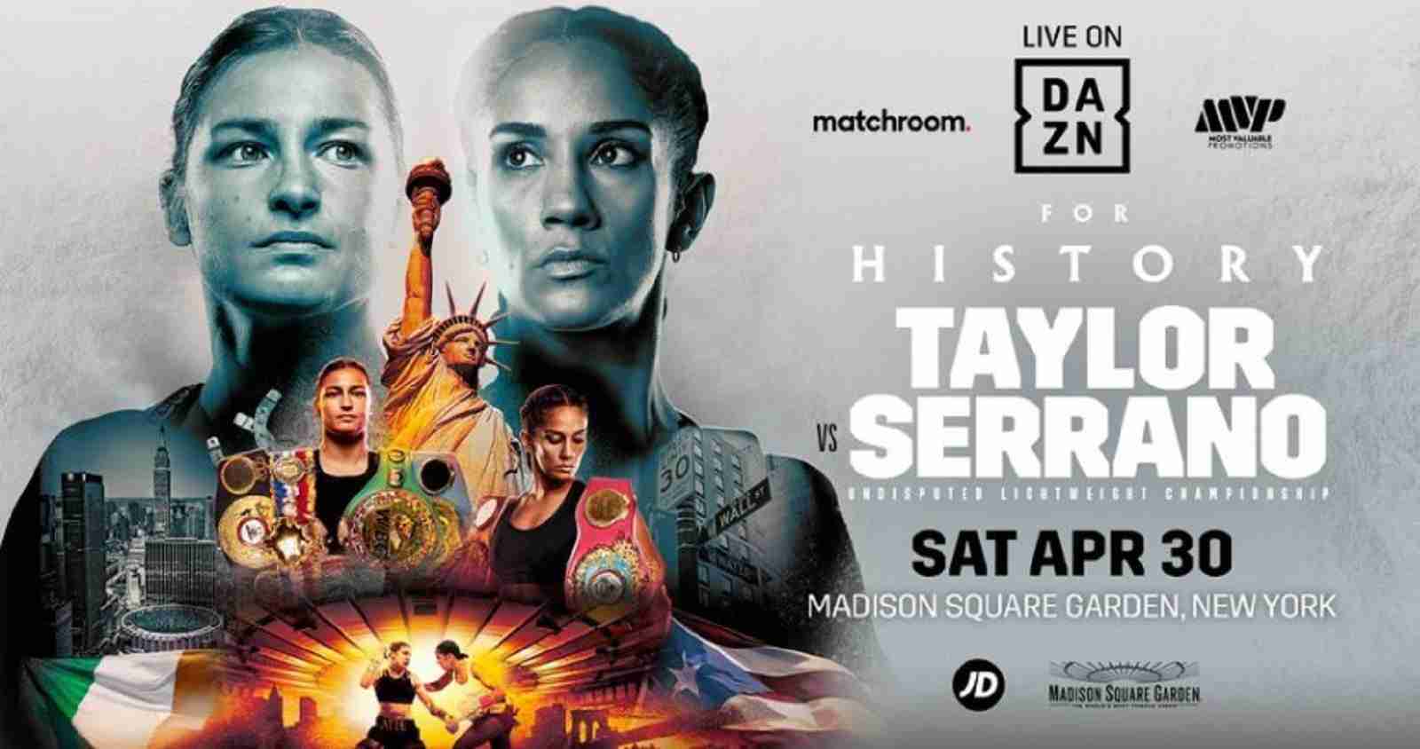 Katie Taylor vs Amanda Serrano Fight Finally Made and Date Confirmed