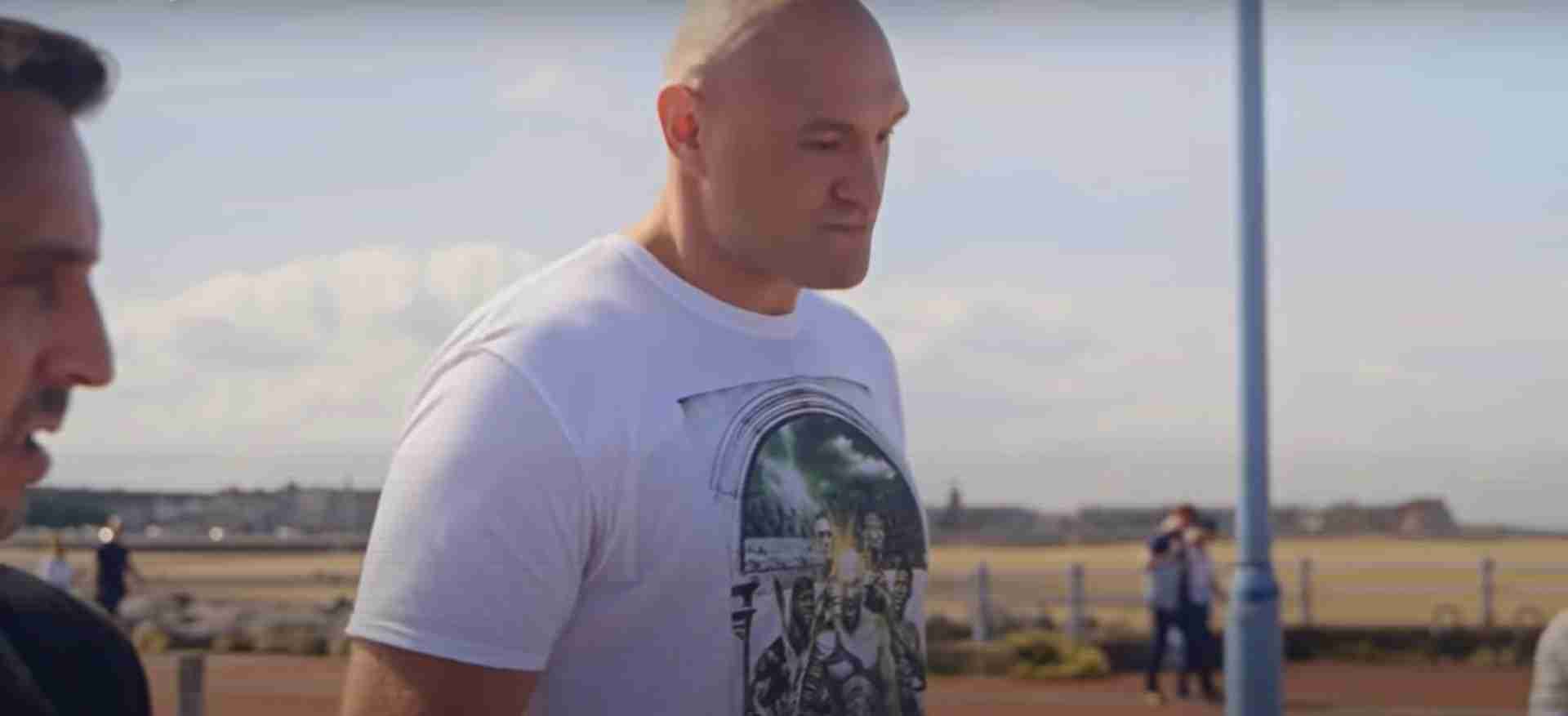 Watch: Tyson Fury Meets Actor and Wrestler The Rock