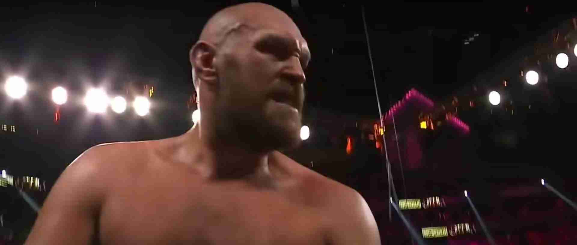Tyson Fury reacts to magic 4 fight 2022 pay per view