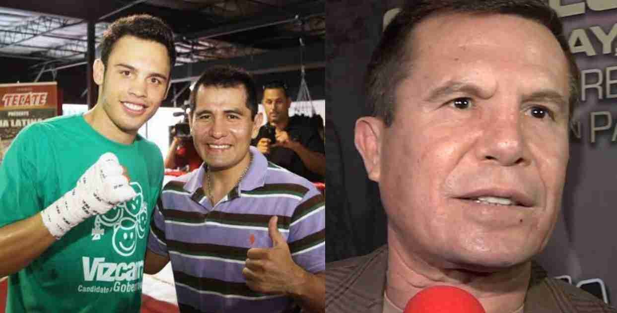 Boxing Great Bumps Into Son Of Boxing Legend