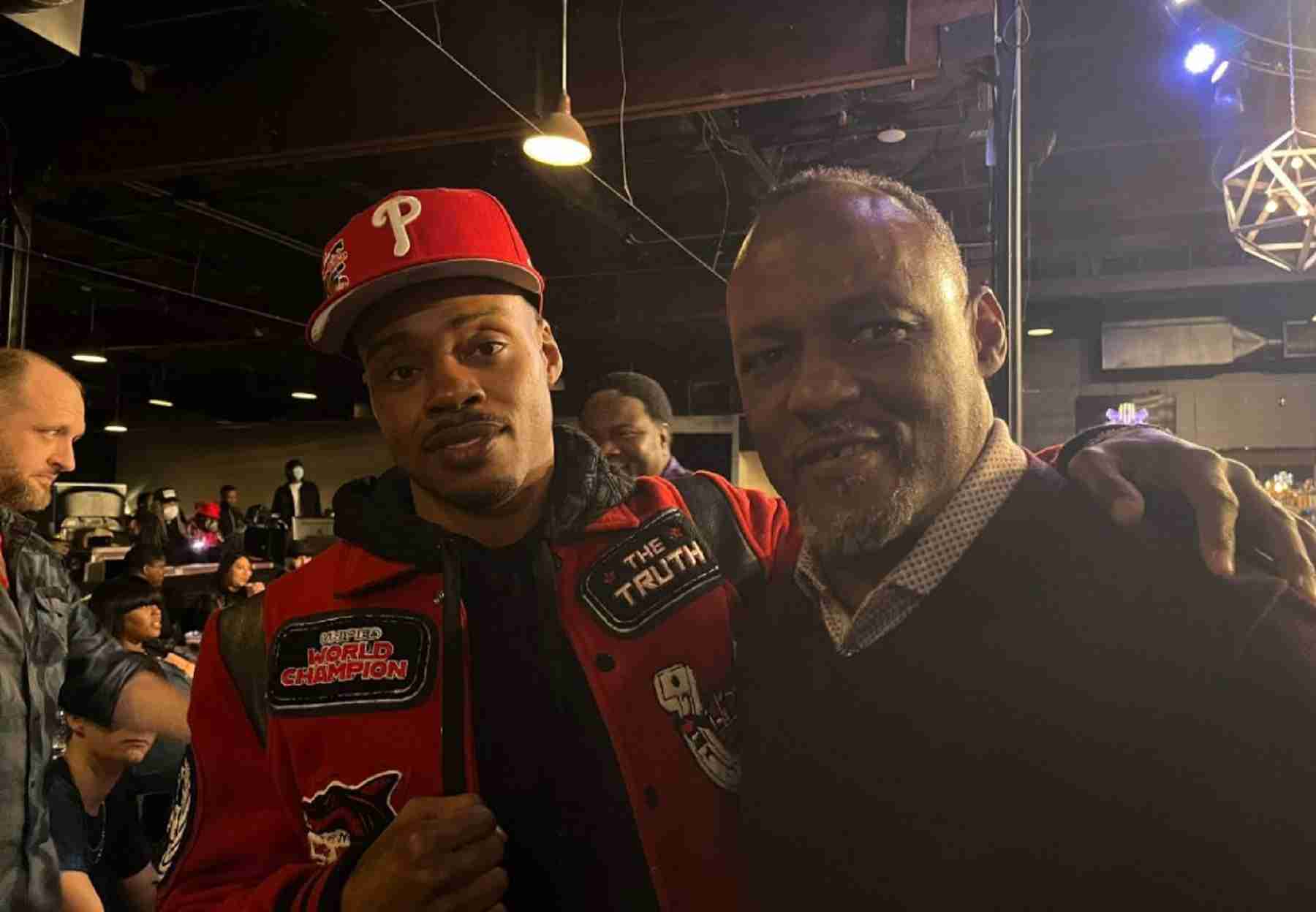 Errol Spence Runs Into A Boxing Legend