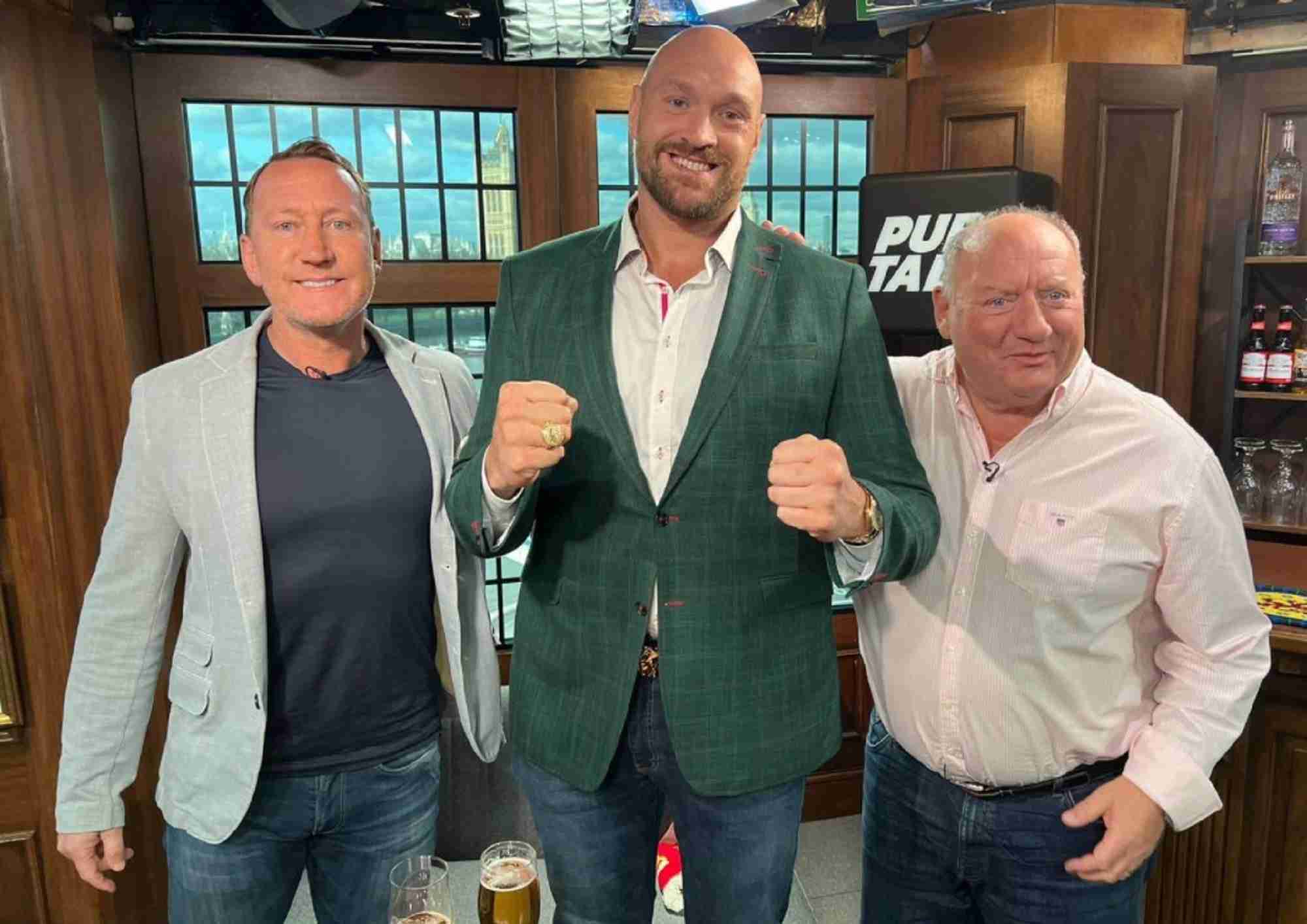 Tyson Fury Runs Into Star From The Sport Of Soccer