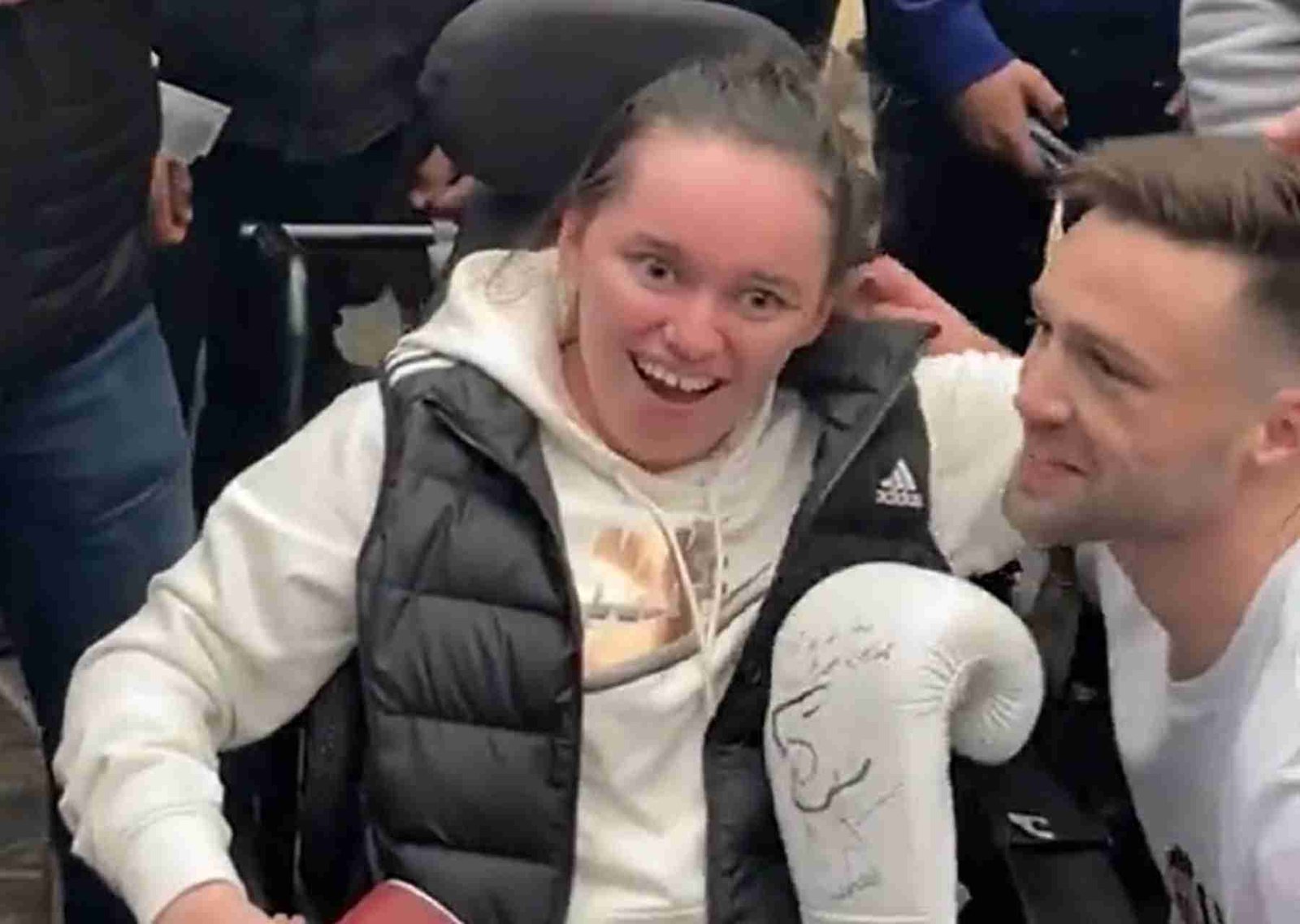 Watch: Boxer Shares Beautiful Moment With A Young Fan