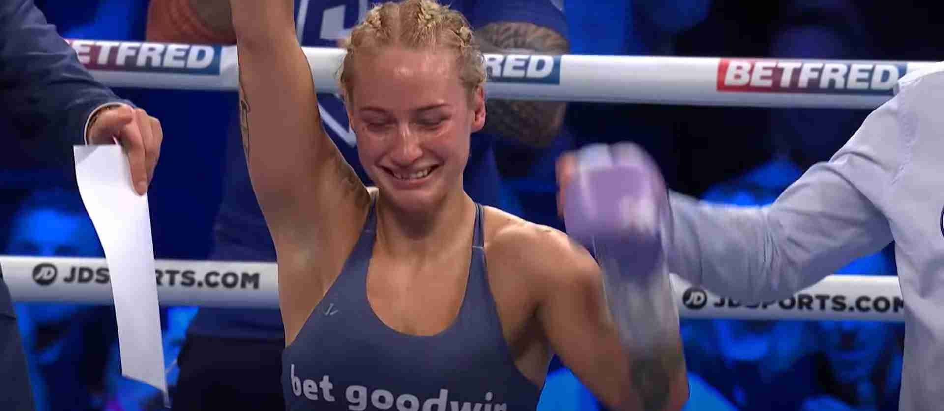 Blonde Bombshell Wins The World Title