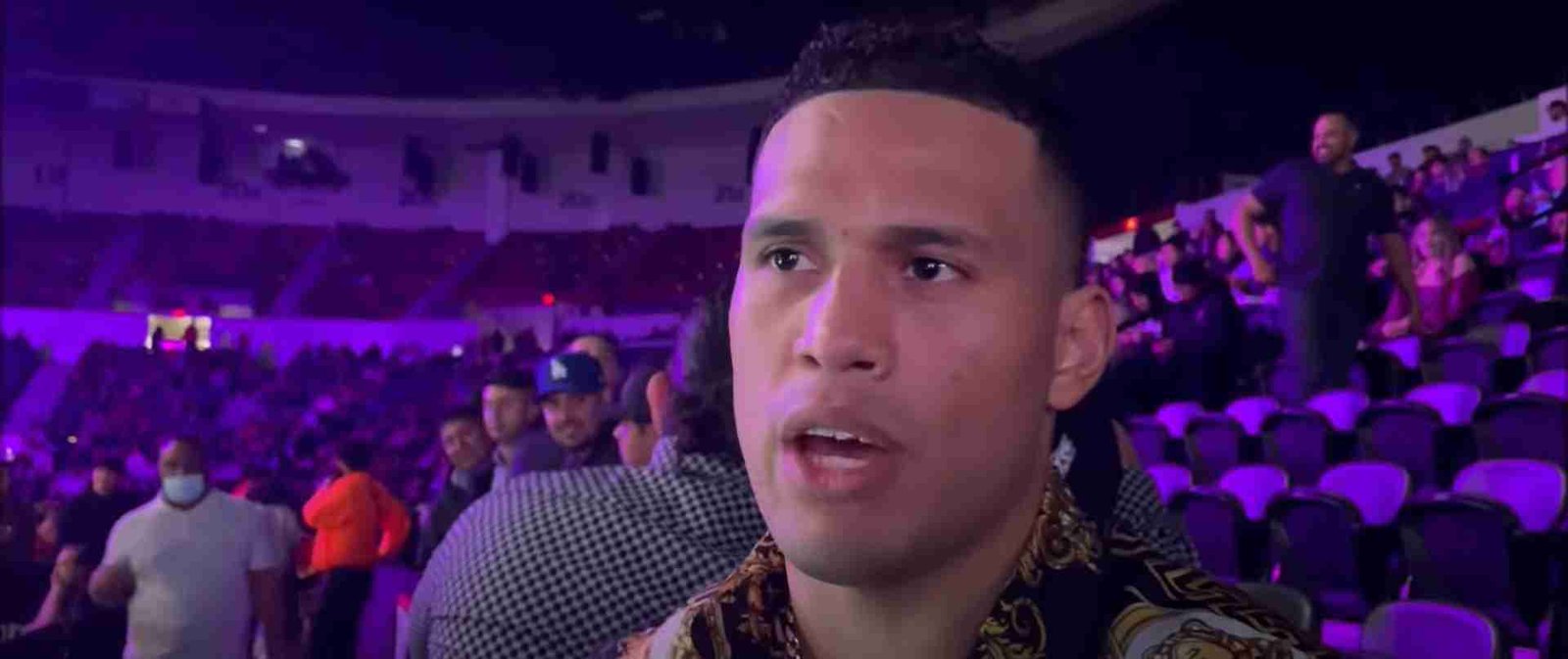 David Benavidez on what will happen if he runs into Canelo
