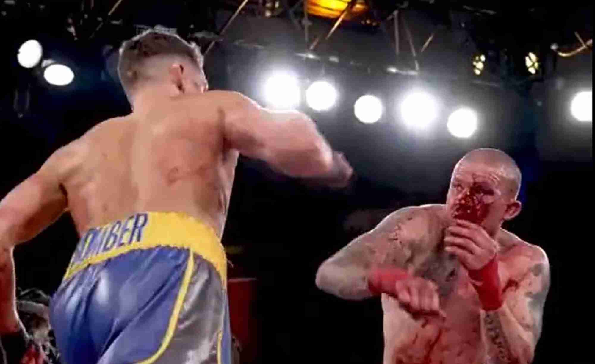 Fighter Shows Mayweather Like Lead Right Hand In Bareknuckle Boxing
