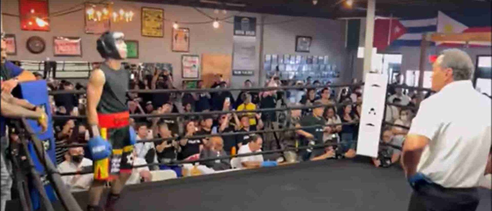 Manny Pacquiao Son First Fight Full Fight Video