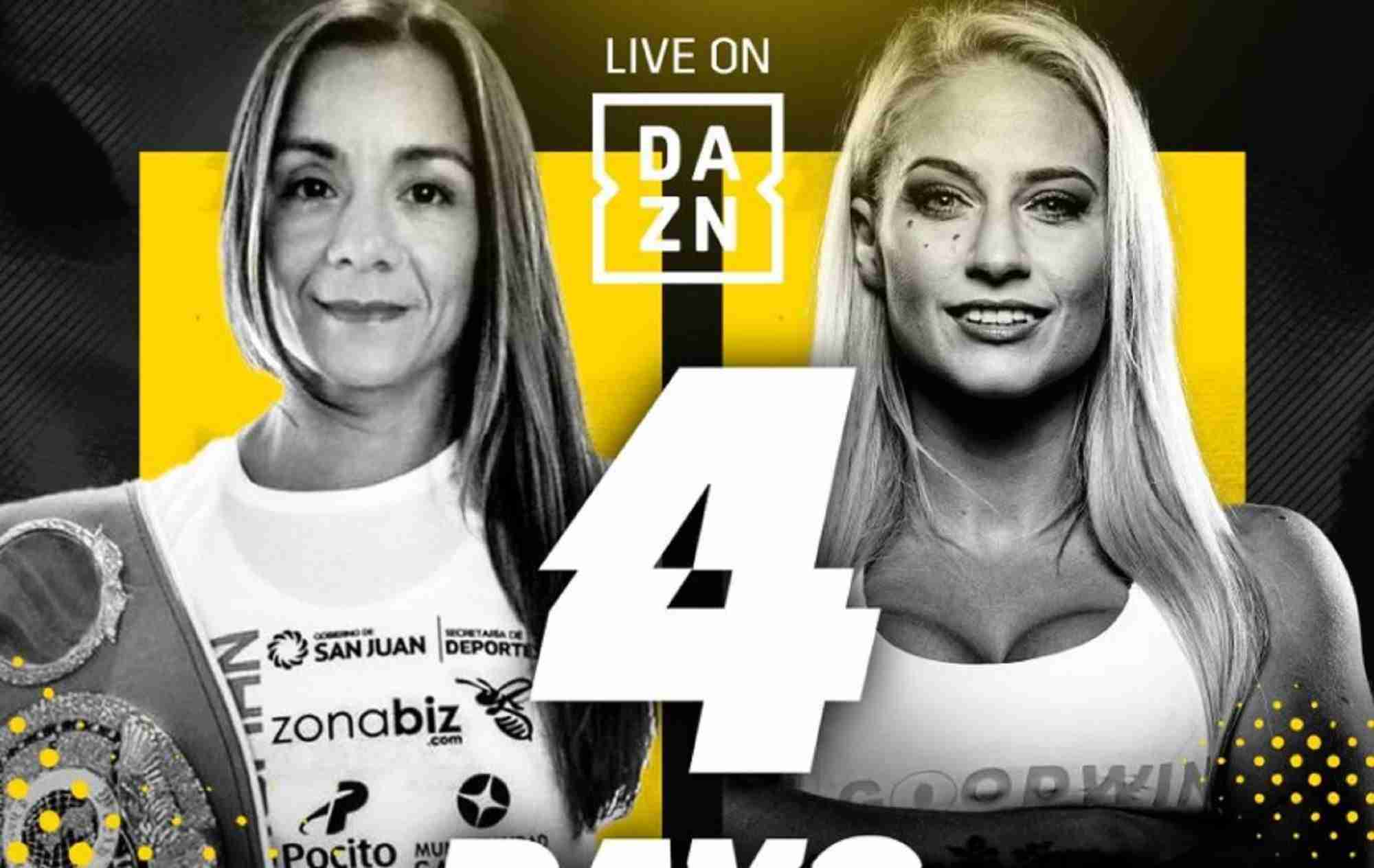 Blonde Bombshell Fights For The World Title This Weekend