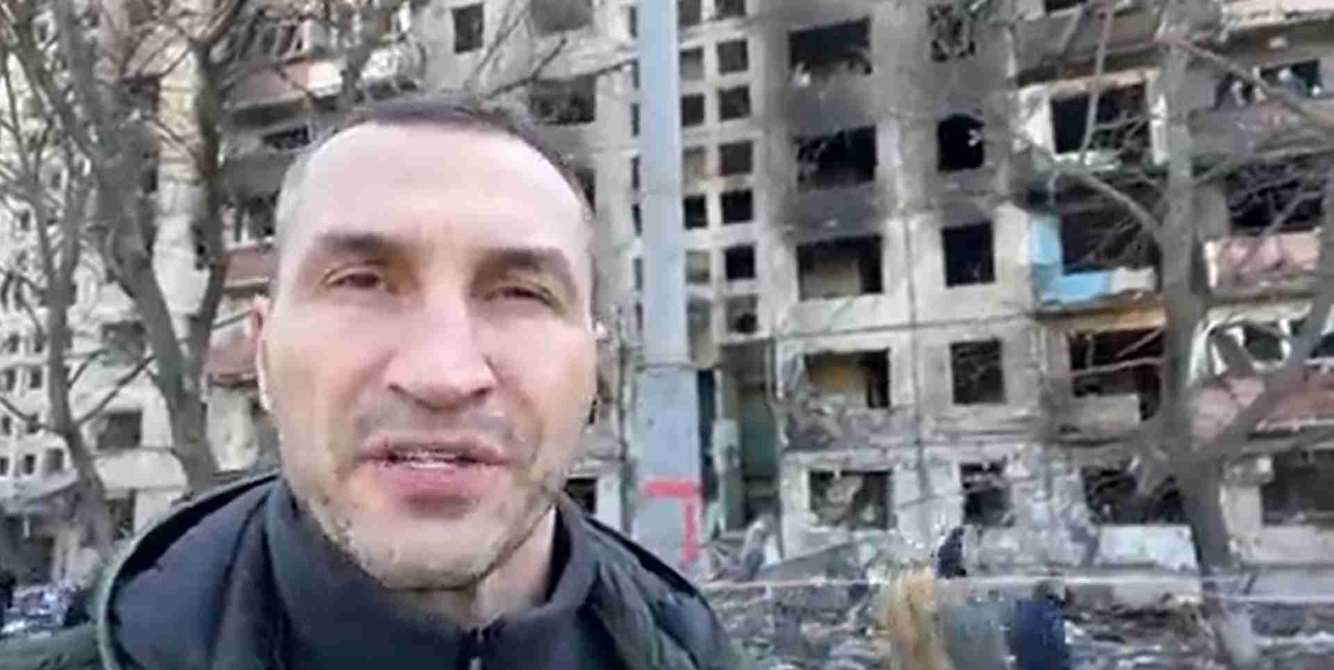 Watch: Klitschko Shows The Brutal Reality Of War