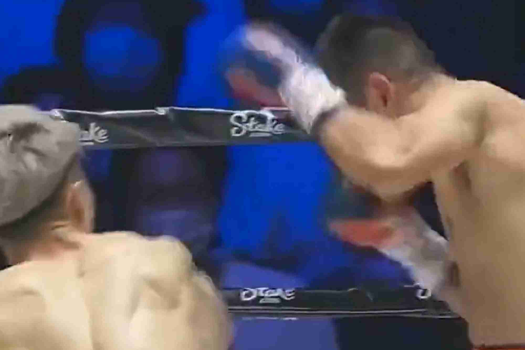 Watch: The Monster Scores 2nd Round Knockout Of Boxing Legend