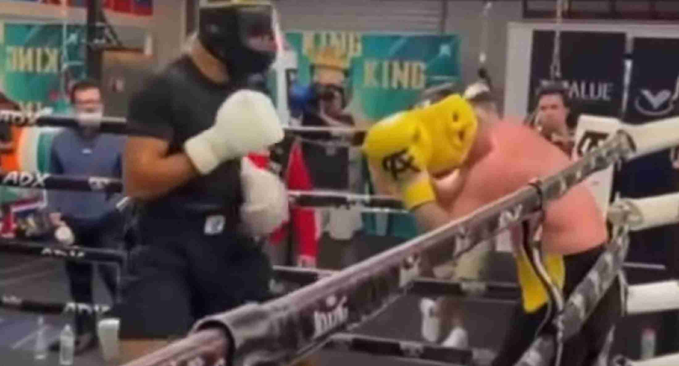 Watch: Canelo Alvarez Sparring Ahead OF GGG Trilogy