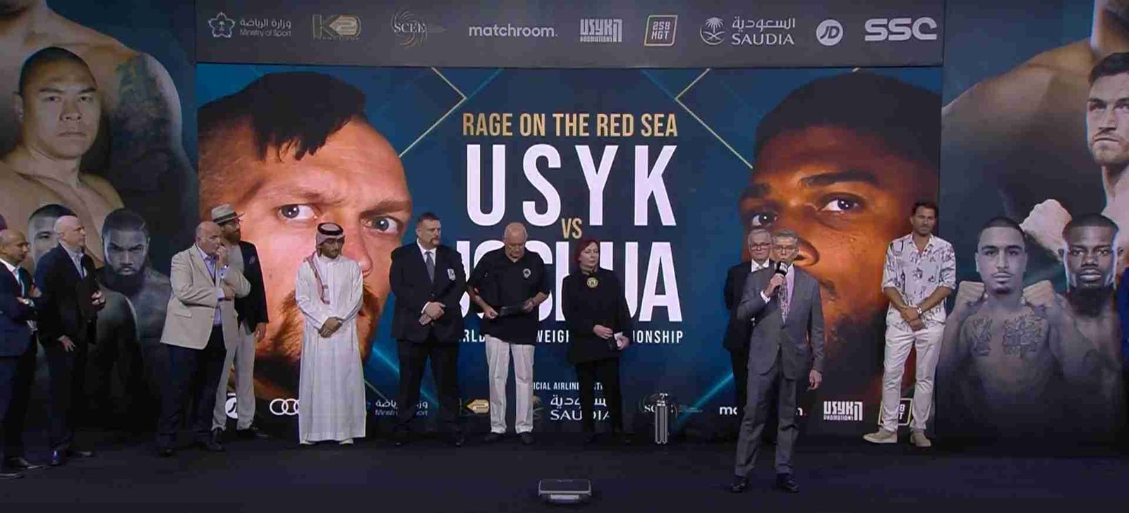 Watch Usyk vs Joshua Weigh-In