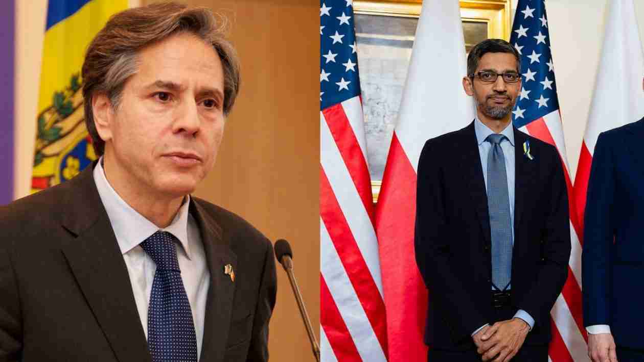 Google CEO and US Foreign Minister 2 Accounts To Follow During The War - Maybe 2 Of The Best To Learn From On Tech and Statesmen Aspect Of The War