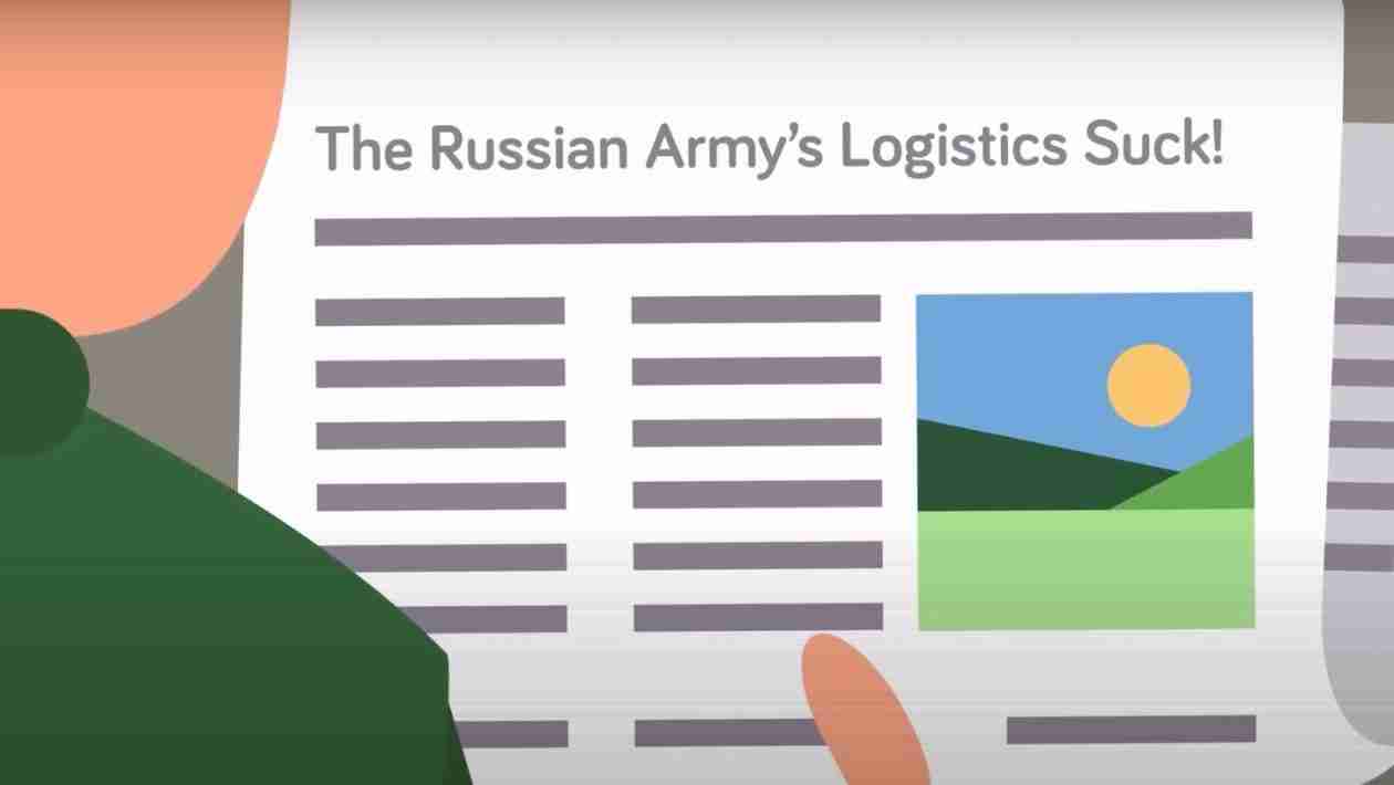 Putin Army Logistics Crumbling