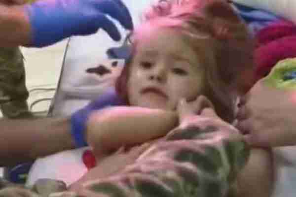 Ukrainian Child Injured By Russian Shelling
