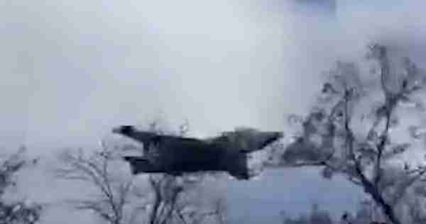 Fighter Jets In Ukraine Drop Bombs On Russian Targets
