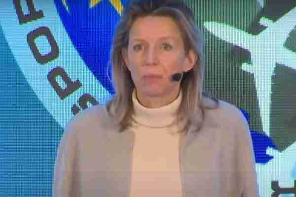 Minister Of Defense For Netherlands Kajsa Ollongren At NATO Airbase and European Fighter Jet Base In Eindhoven Says They Are Ready To Fight Russia
