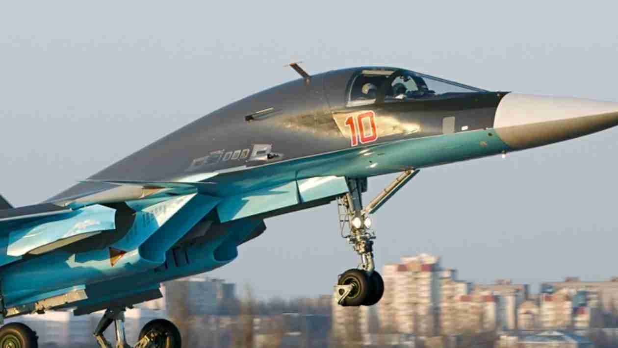Russian Su-34 Fighter Jet Shot Down