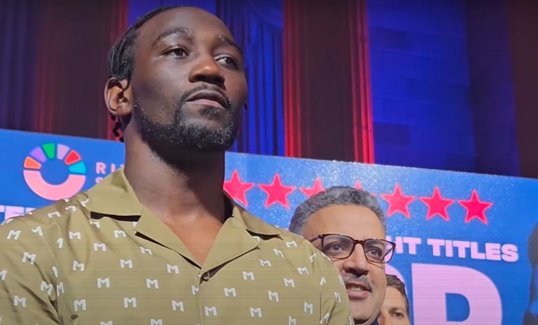 Terence Crawford Chuckles At Eddie Hearn