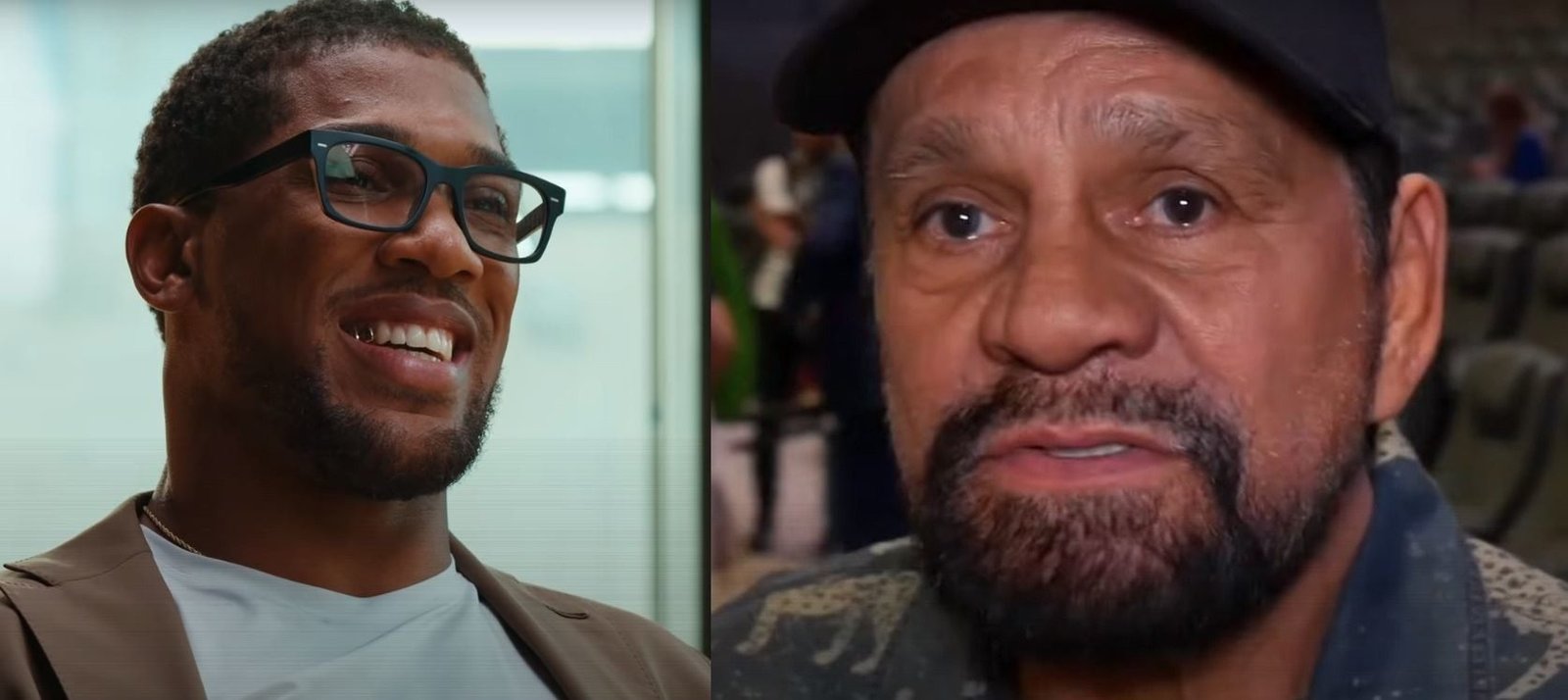 Watch: Anthony Joshua Meets Roberto Duran For The First Time, Boxing Legend Teaches Him 2 Anthony Joshua Meets Roberto Duran