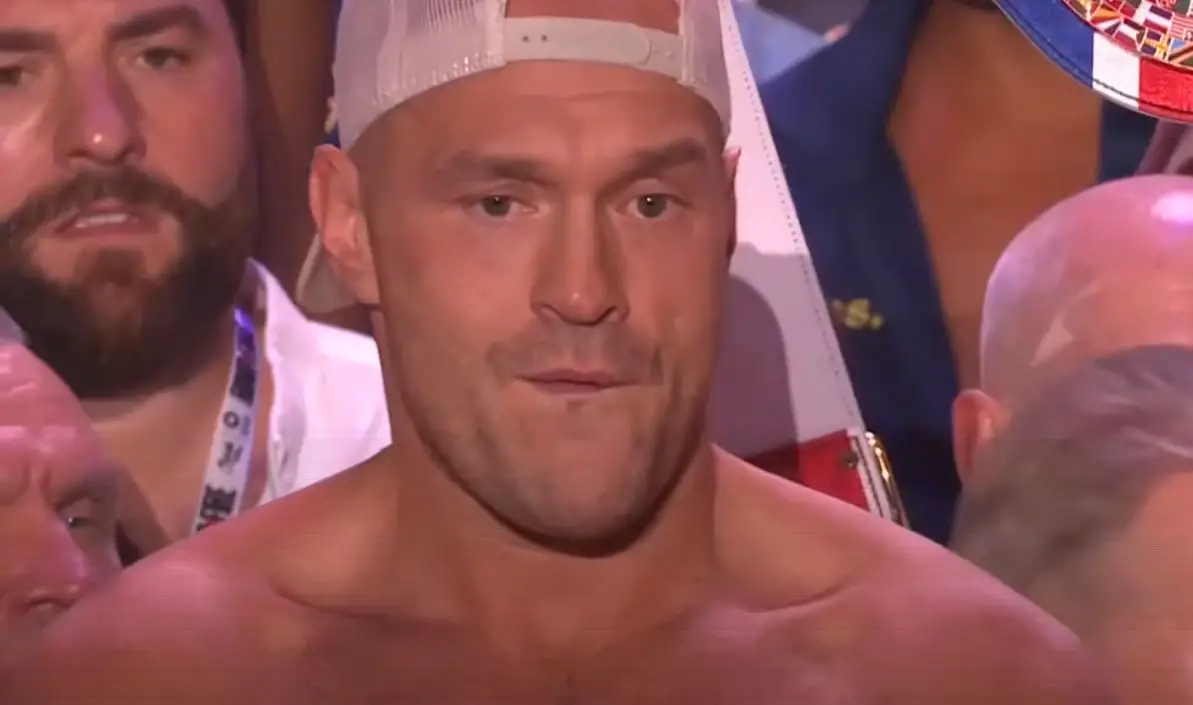 Is Tyson Fury In Usyk's Head After Verbal Onslaught and Push At The Weigh In