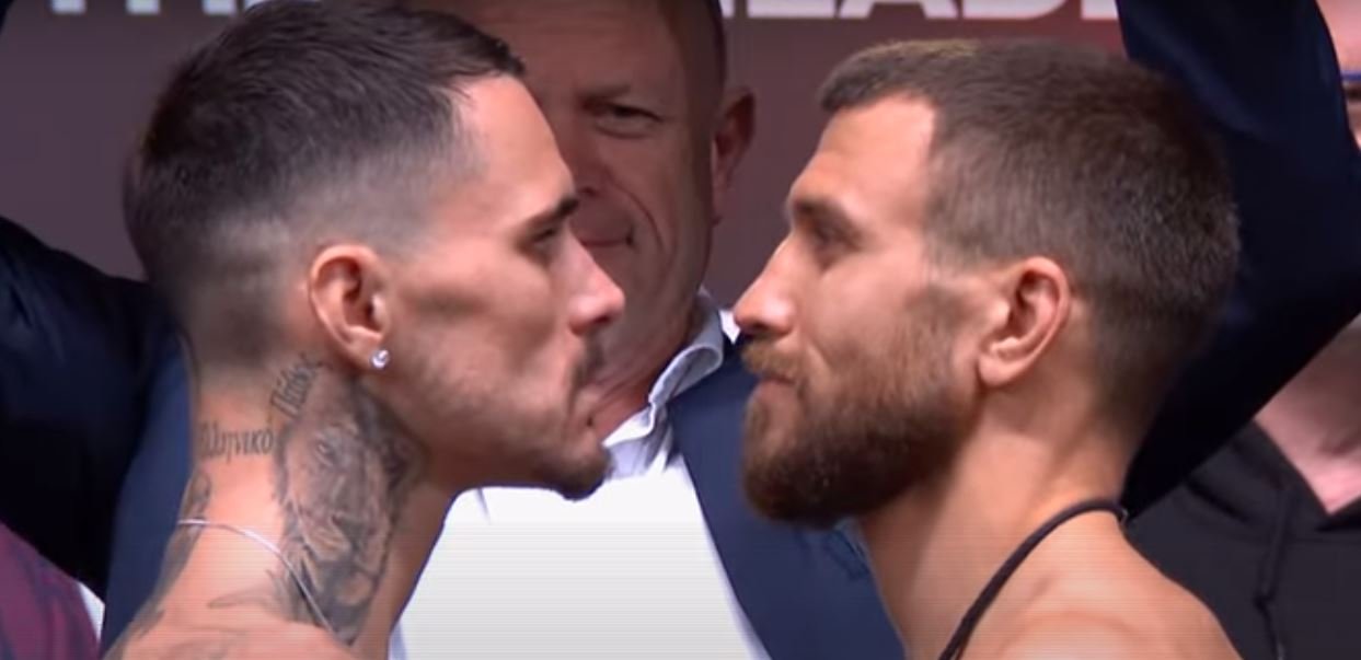 Lomachenko vs Kambosos Weigh In
