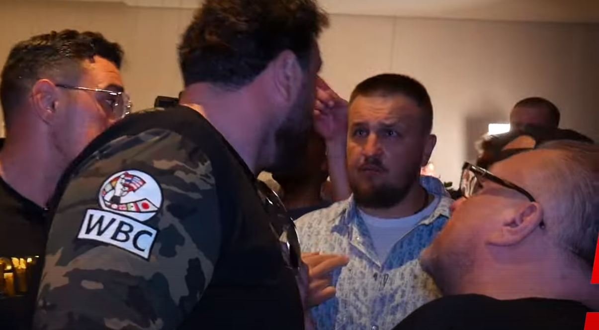 Tyson Fury Brother Reacts To Their Father's Headbutt 2 Tyson Fury Brother Reacts To Their Father's Headbutt