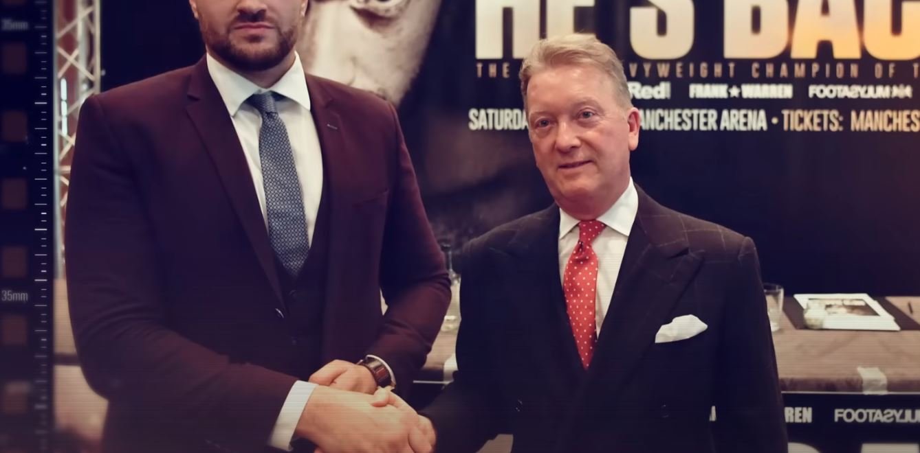 Tyson Fury: Signing With Frank Warren Took Gypsy King To Next Level