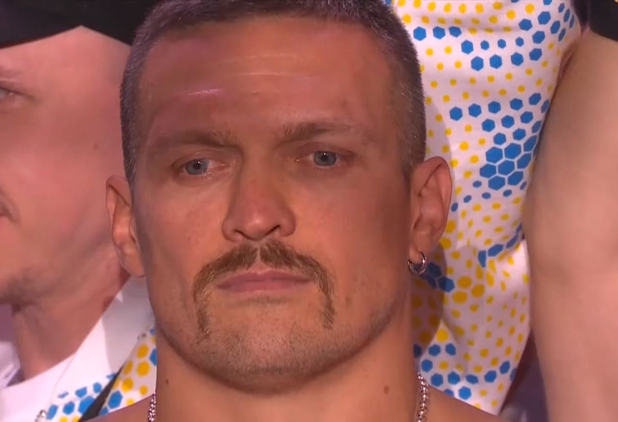 Usyk Calm Right The Way Through The Tyson Fury Weigh In