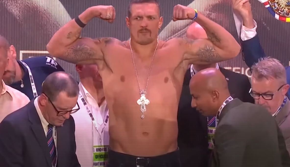 tyson fury vs oleksandr usyk time