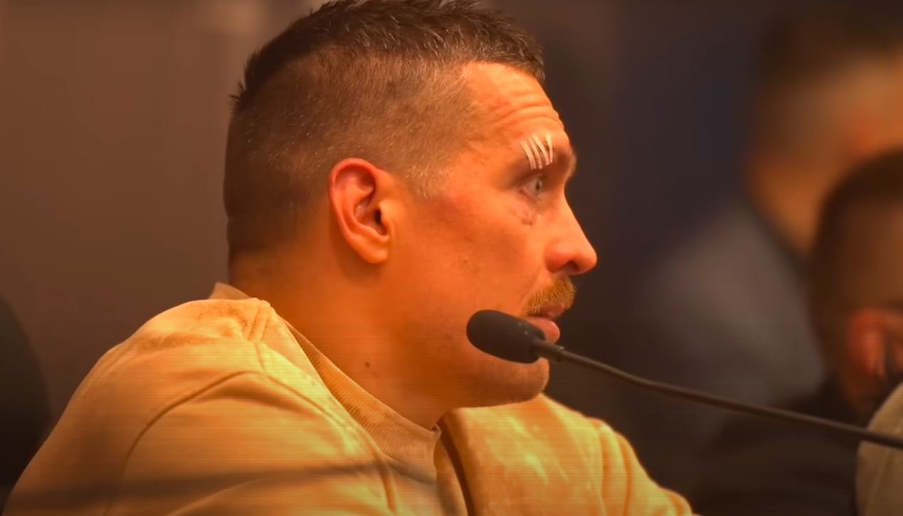 what did usyk say to fury