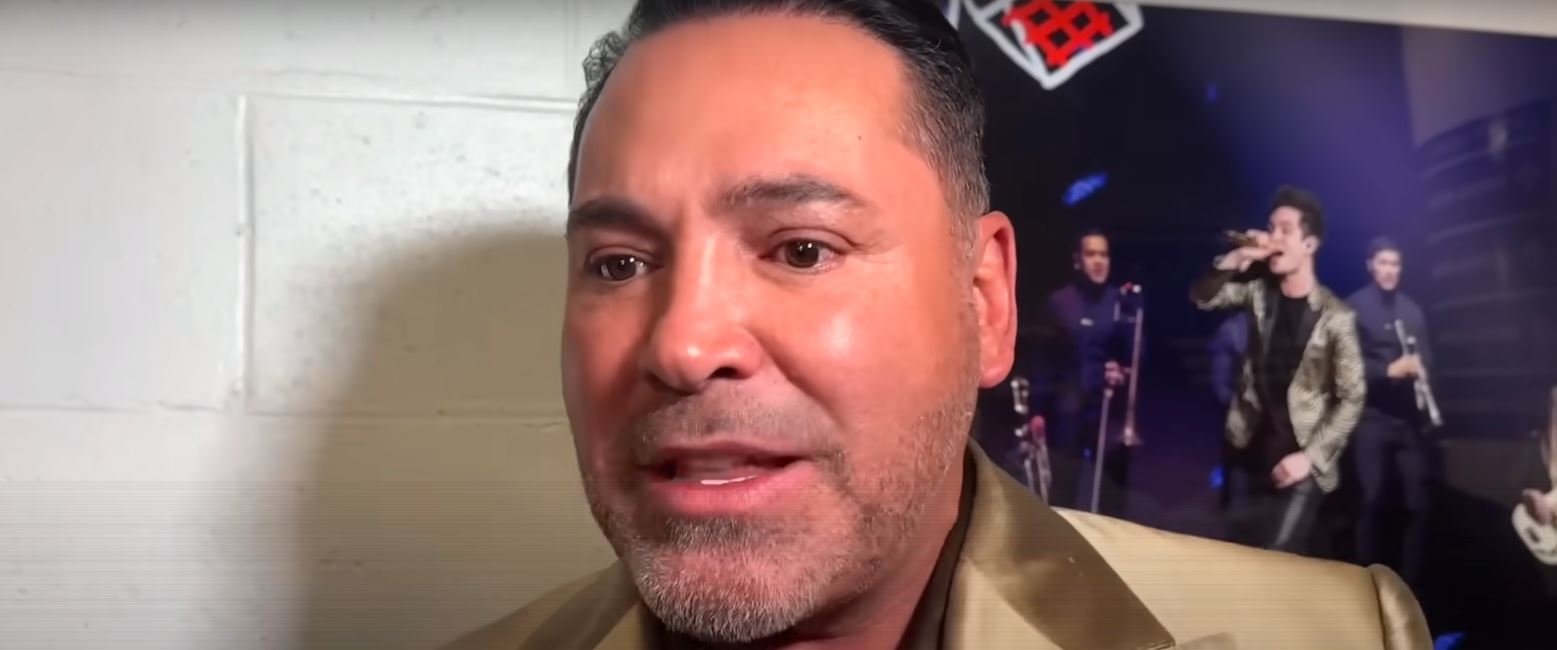 De La Hoya Fires Back At Garcia and Haney Claims They Have Not Been Paid