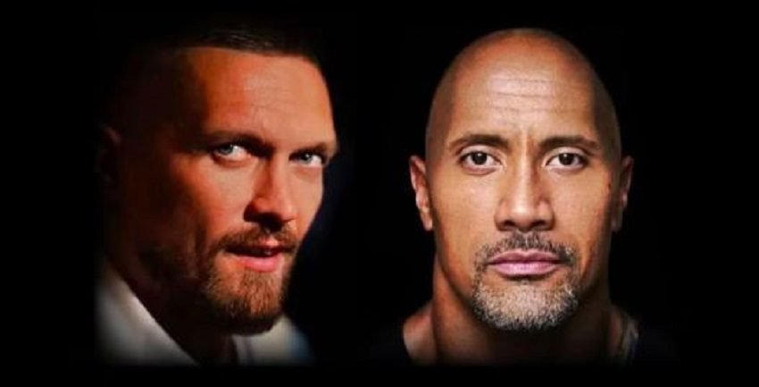 Dwayne The Rock Johnson Posts Usyk Movie Filming Update
