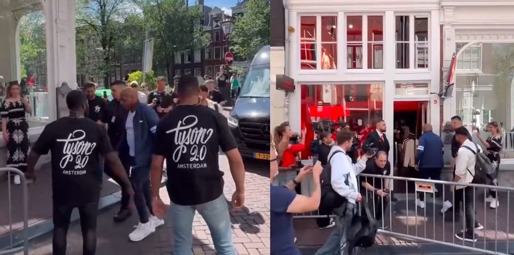 Watch: Mike Tyson Receives Hero's Welcome In Netherlands 2 Mike Tyson Receives Hero's Welcome In Netherlands