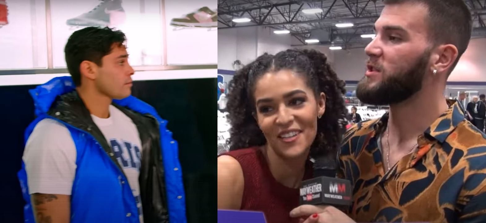 Ryan Garcia Reacts To Being Hit By Beer Can and Makes Bold Claims About Boxer's Wife