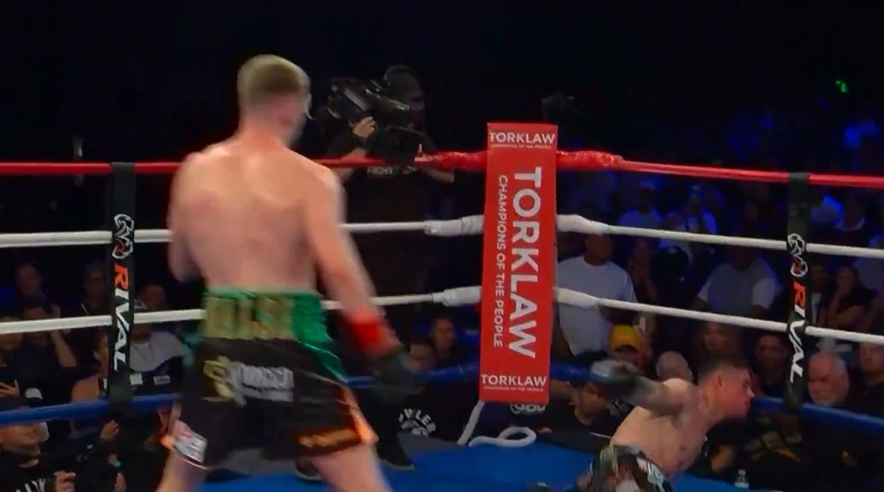 Watch: Callum Walsh Goes 11-0 With Pacquiao Style Knockout 2 callum walsh