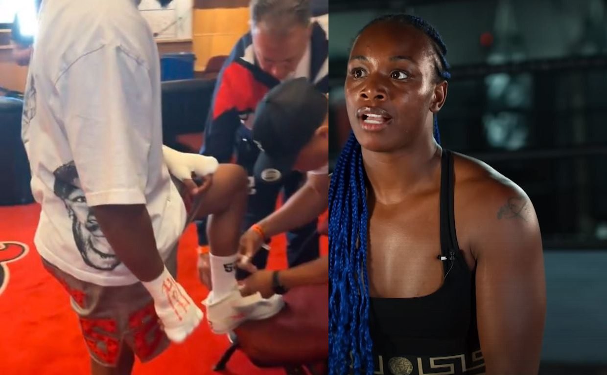 Claressa Shields Reaction To Shakur Stevenson Beating Artem Harutyunan