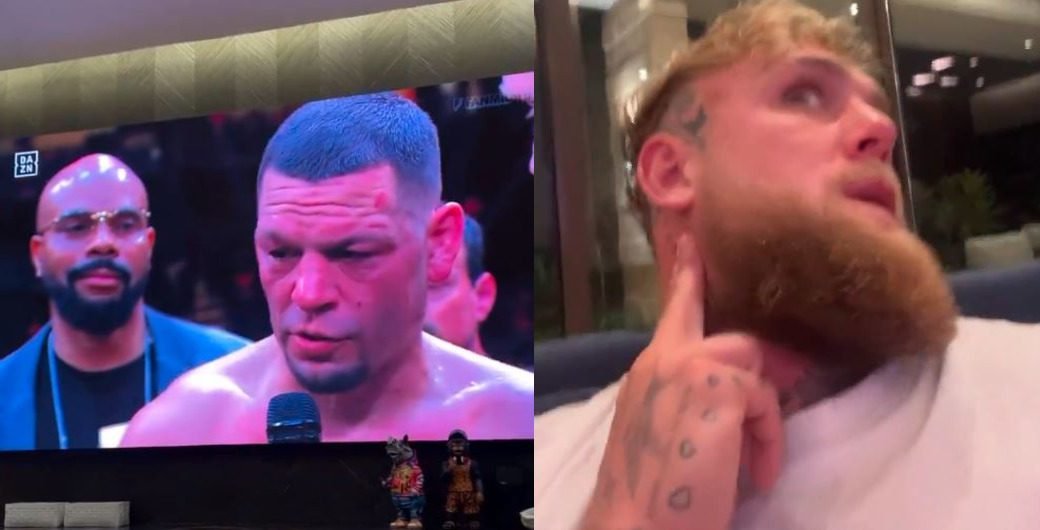 Jake Paul Reacts To Nate Diaz Calling Him Out After Masvidal Win