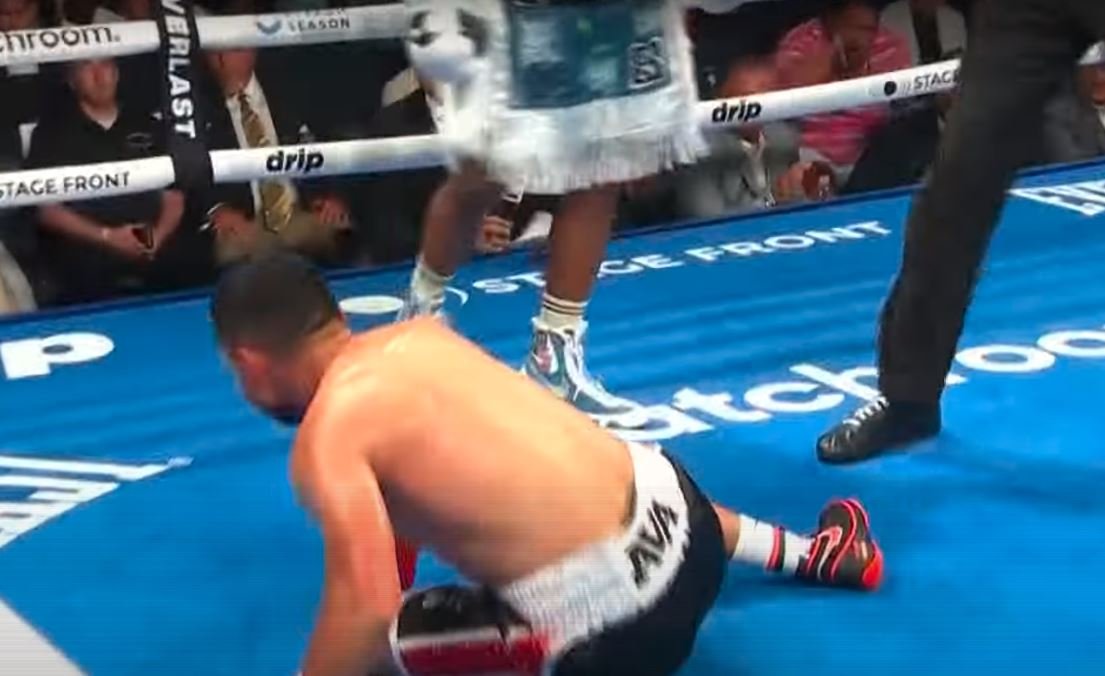 Watch: Jaron Boots Ennis Breaks Opponent Jaw In 5th Round TKO Win