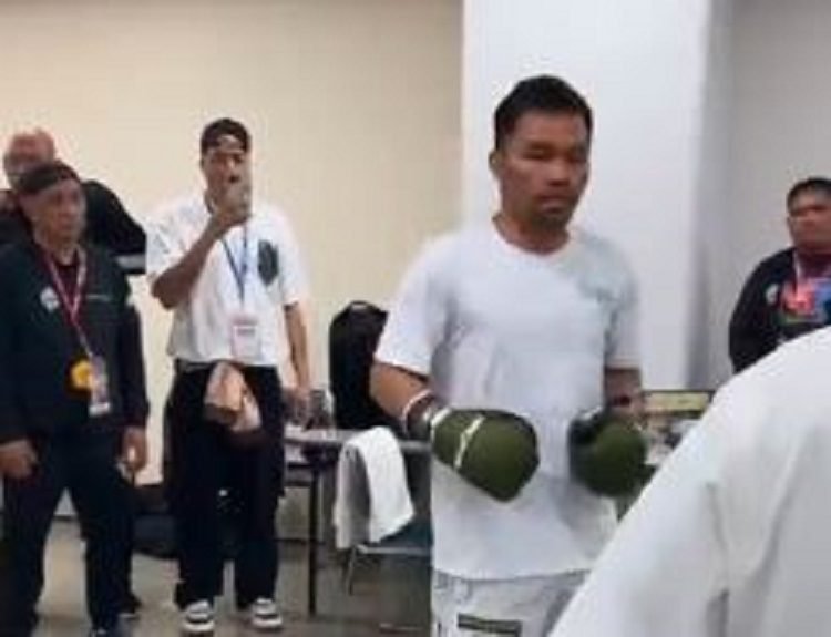 Manny Pacquiao Live Stream Japan Dressing Room Pre Fight