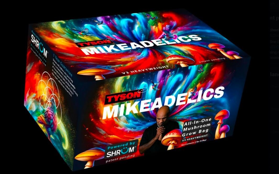 Mike Tyson Launching Magic Mushrooms Mikeadelics