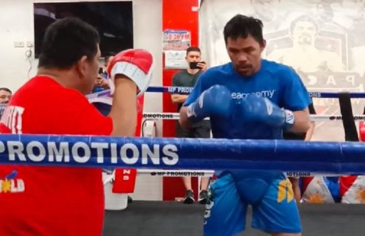 Pacquiao Hitting Very Hard Ahead Of Rizin Fight